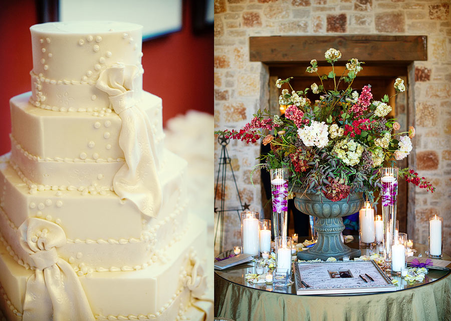 Haute Floral centerpieces at Ivert & David's wedding photographed by dallas wedding photojournalist Kyle Coburn