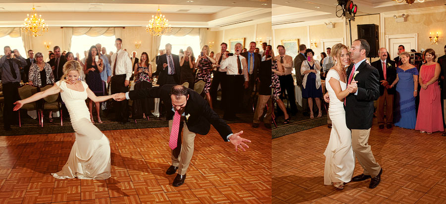 First dance at New Seabury Country Club in Cape Cod.