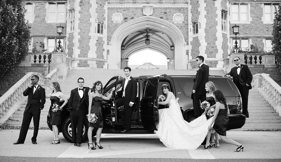 26-washington-university-st-louis-fun-wedding-photos Fun wedding Photos at at Washington University in St. Louis. CIA, secret service pose ideas.