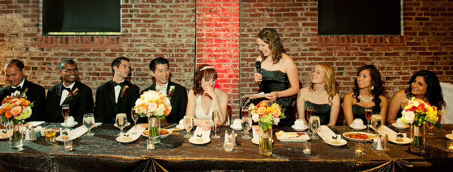 29-Moulin-Events-st-louis-wedding-pictures Moulin Events in St. Louis hosts this wedding, the maid of honor gives her toast.