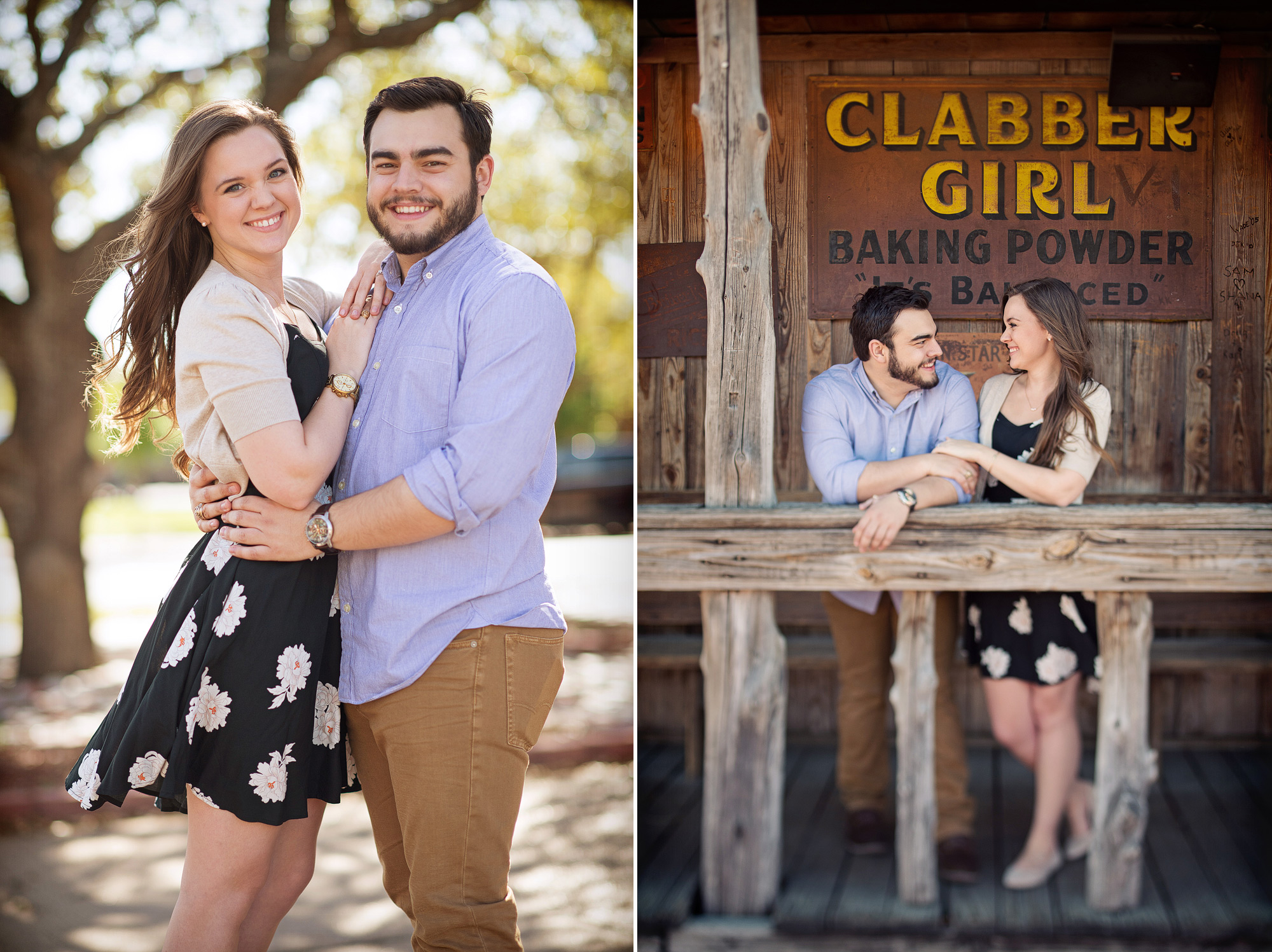 College station engagement photo ideas